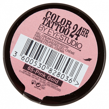 Тени для век Color tattoo 65 розовое золото MAYBELLINE NY - 2